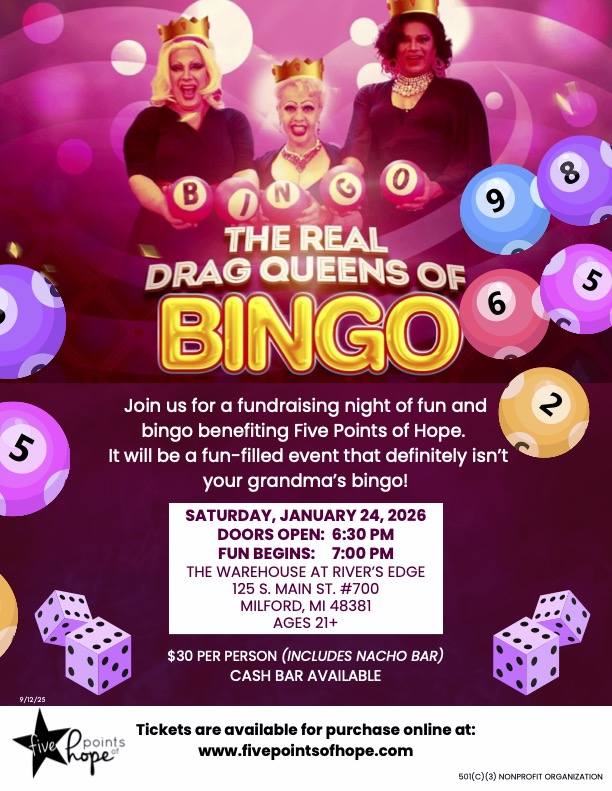 The Real Drag Queens of Bingo 2026 Event is Scheduled for Friday: January 24, 2026